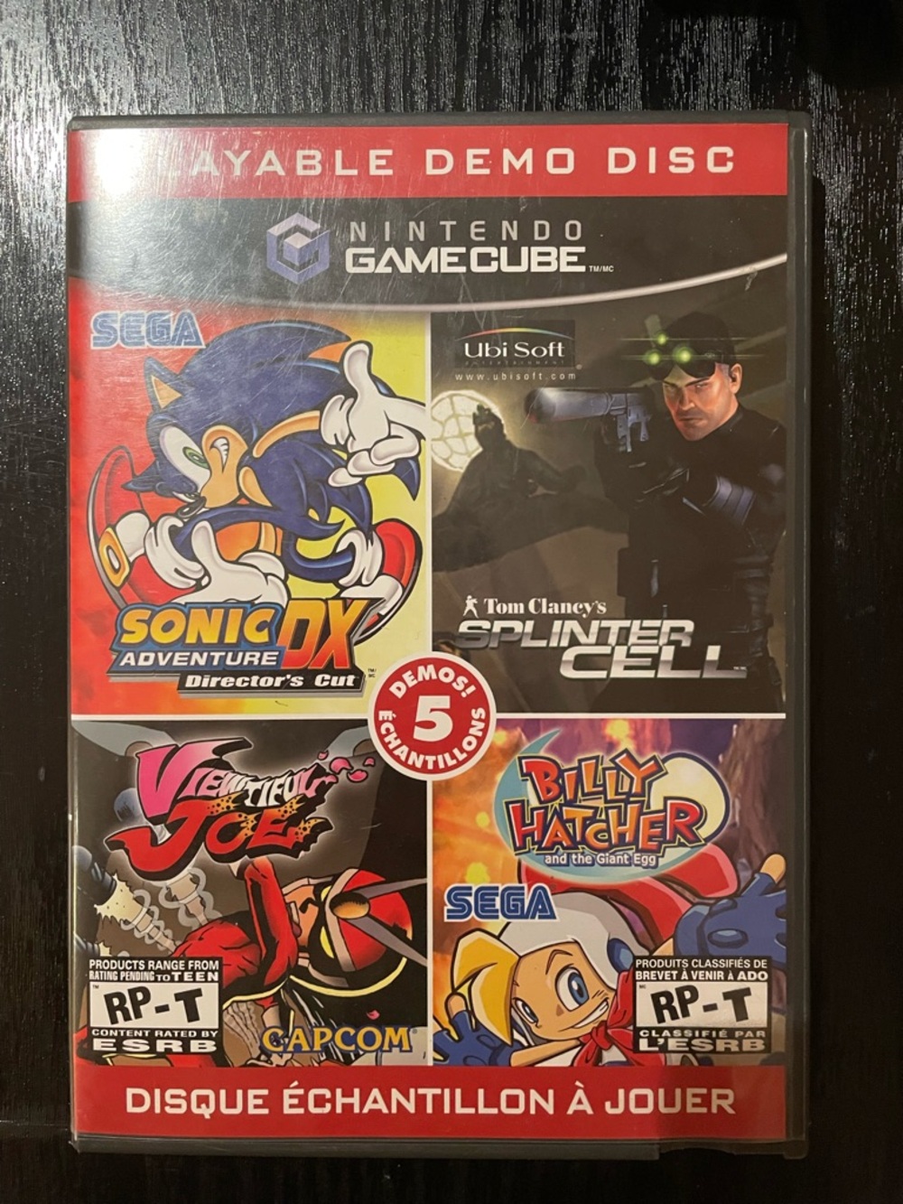 Playable demo disc Nintendo GameCube